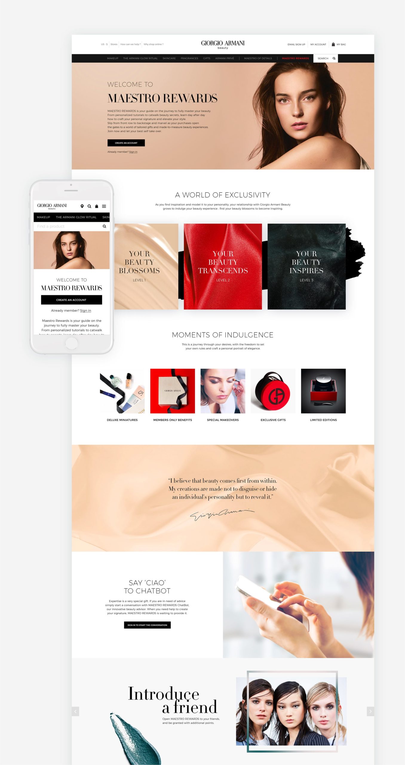 armani_interface_home