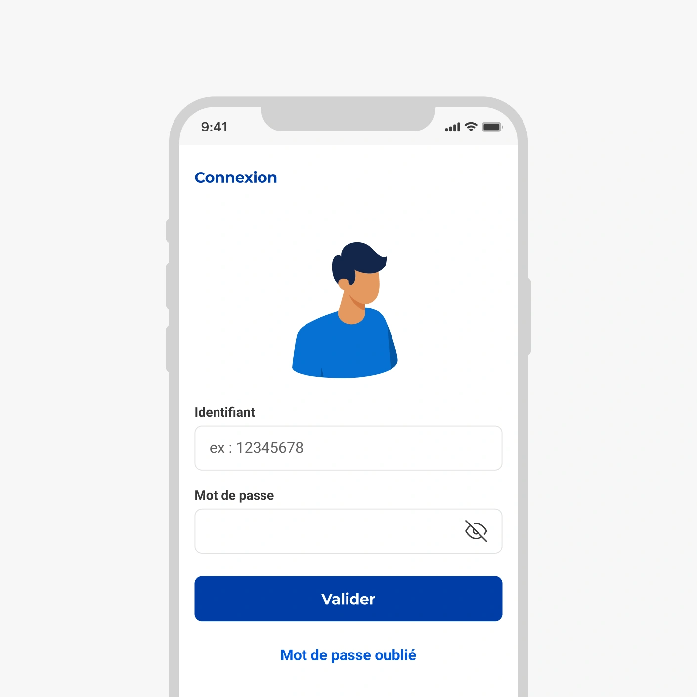 Mockup d’une interface de connexion montrant successivement 3 thèmes du design system.