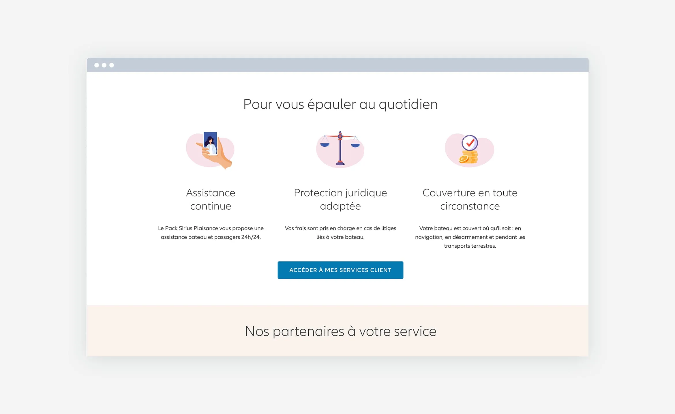 Mockup présentant des illustrations de la direction artistique digitale.