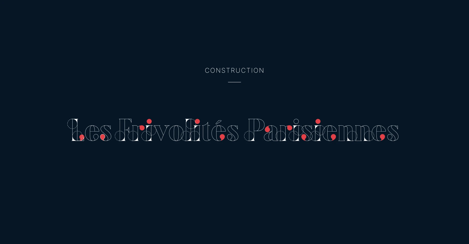 Construction schématique du logo.