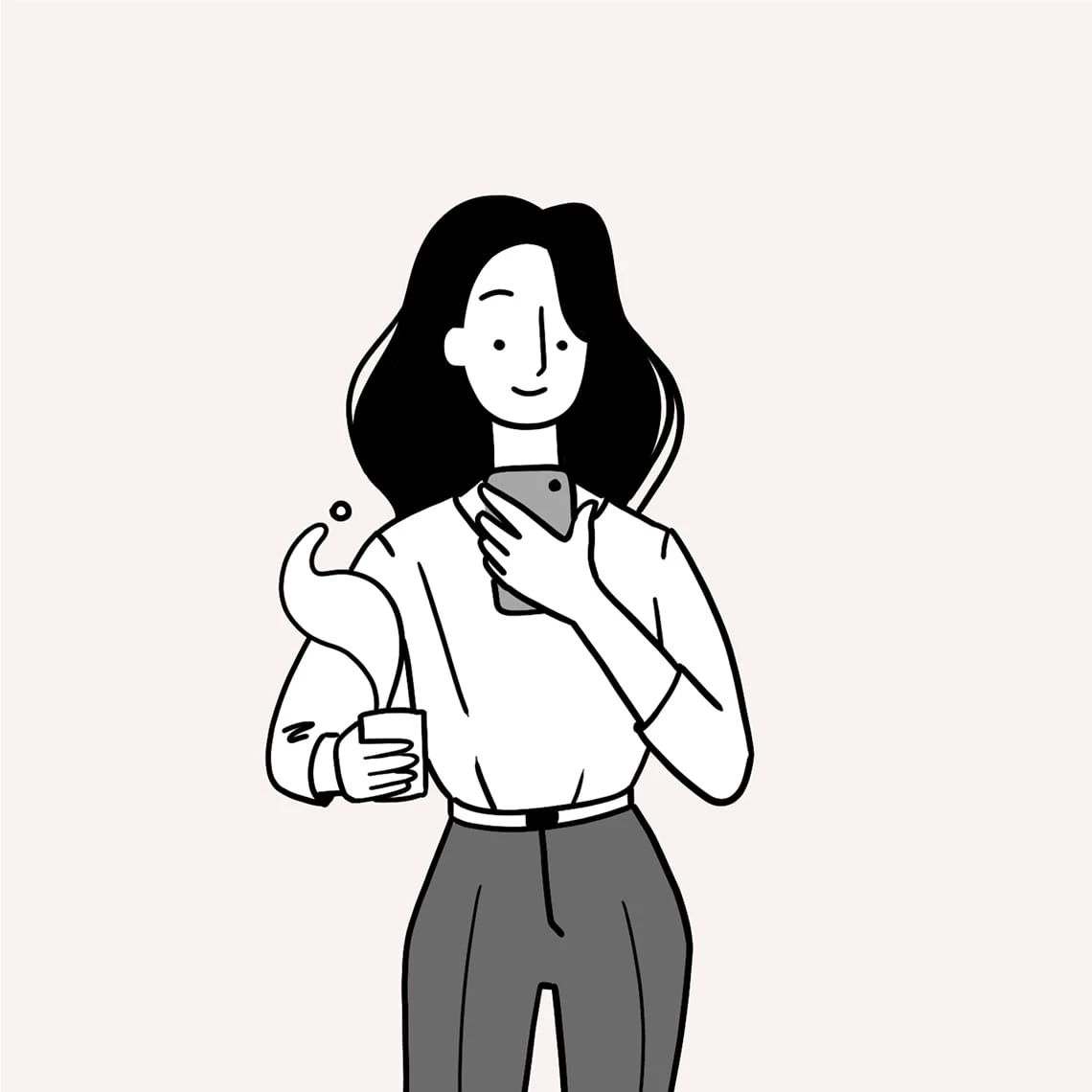 Personnage illustré issu de la série graphique consacrée à l’énergie.